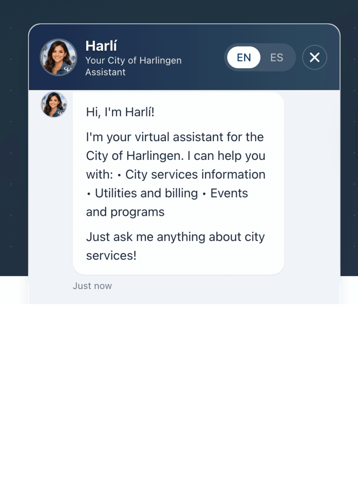 HarliBot hero image